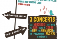 Affiche du concert