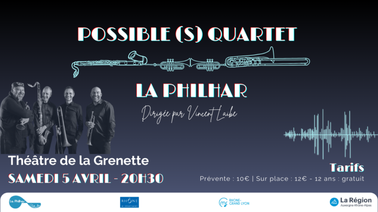 Vignette de l'affiche du Possible(s) Quartet avec La Philhar