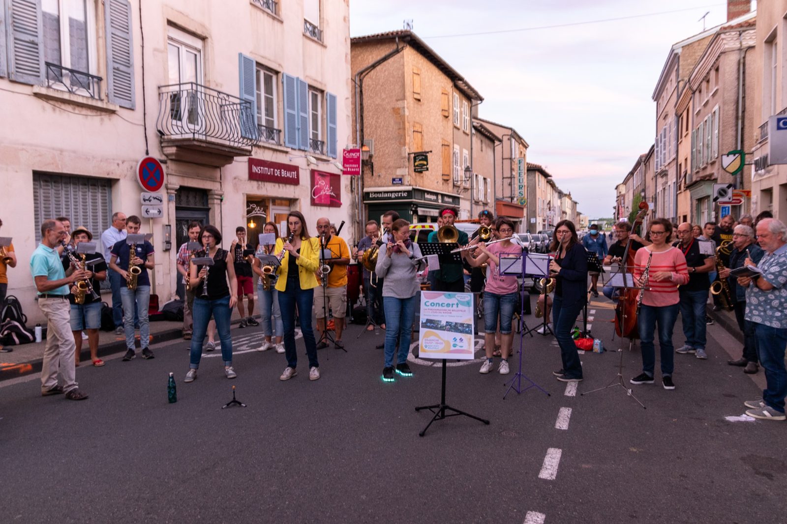 La Philhar en animation dans la rue